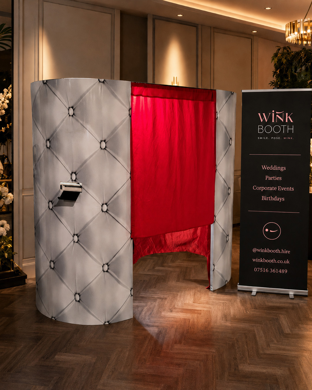 Enclosed Photo Booth